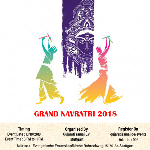 Gujarati Group Navratri 2018